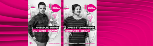 Deckblätter BiZ-Dossiers „Ausbildung bei der Deutschen Telekom“ und „Duales Studium bei der Deutschen Telekom“